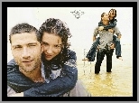 Filmy Lost, Evangeline Lilly, mokrzy, Matthew Fox